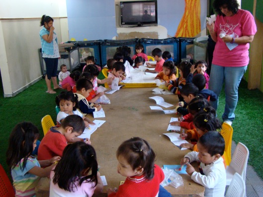 Orphanage - kids coloring with steph